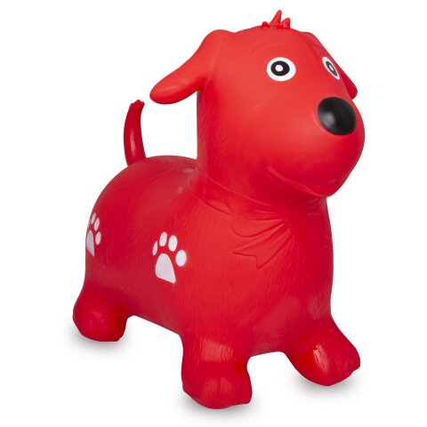Hpftier Hund rot mit Pumpe