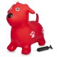 Animal saltarín Perro HoppyDoo rojo con bomba
