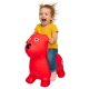 Bouncing Animal dog HoppyDoo red with pump