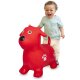 Bouncing Animal  dog red with pump