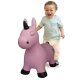 Animal rebondissante Licorne rose vif avec pompe