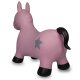 Animal rebondissante Licorne rose vif avec pompe