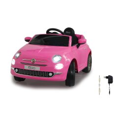 Ride-on Fiat 500 fucsia 12V