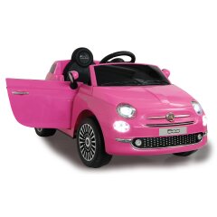 Ride-on Fiat 500 fucsia 12V