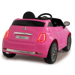 Ride-on Fiat 500 fucsia 12V