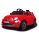 Ride-on Fiat 500 rot 12V