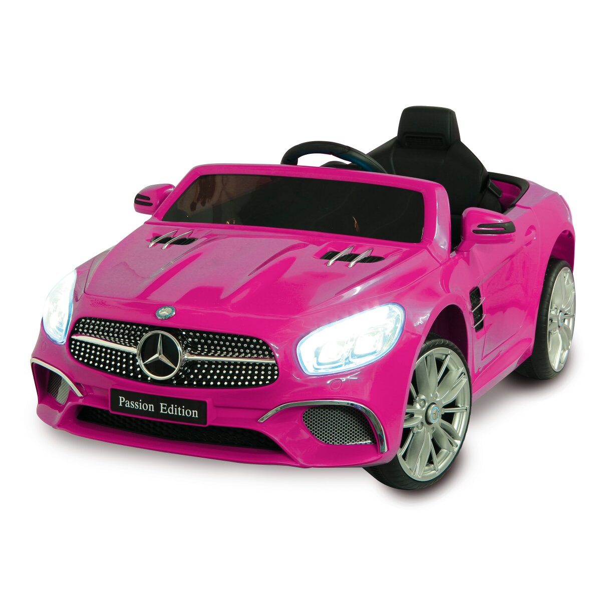 mercedes benz toy car pink