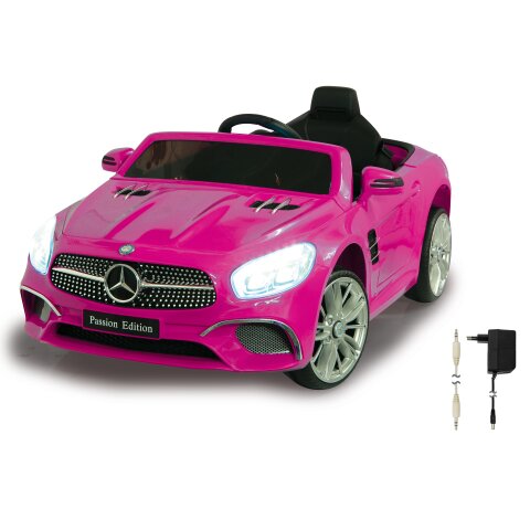 pink mercedes benz ride on