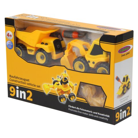 Baufahrzeugset 9in2
