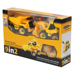 Construction Vehicles Set 9in2