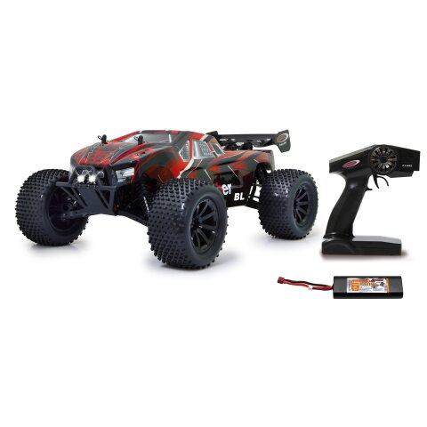 Brecter Truggy BL 4WD 1:10 Lipo 2,4GHz avec LED