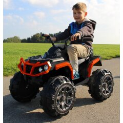 Ride-on Quad Protector naranja 12V