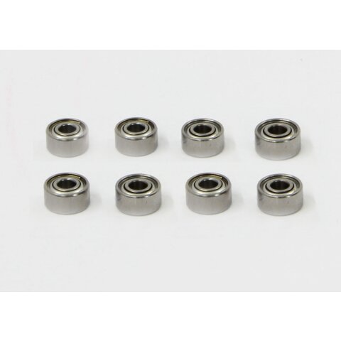 Bearing 7.93x12.7x3.95mm 8pcs Whelon new from series 3