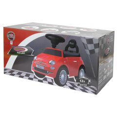Correpasillo Fiat 500 fucsia 2en1