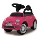 Correpasillo Fiat 500 fucsia 2en1
