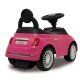 Push-car Fiat 500 pink