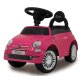 Push-car Fiat 500 rose vif