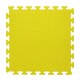 Alfombras de puzzle amarillo 50 x 50 cm 4 pz.