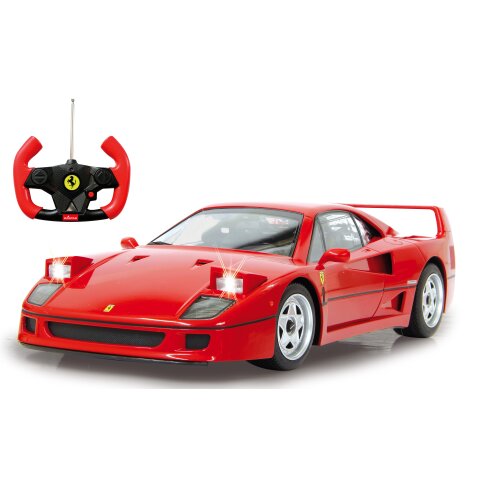 Ferrari F40 1:14 rojo 27Mhz Control remoto de los faros plegables