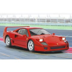 Ferrari F40 1:14 rojo 27Mhz Control remoto de los faros plegables