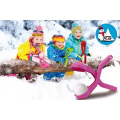 Snow Play pince à boule de neige 38cm pink