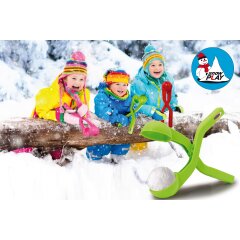 Snow Play Pinza para bolas de nieve 38cm verde 38cm verde