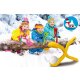 Snow Play Pinza per palle di neve 38cm giallo