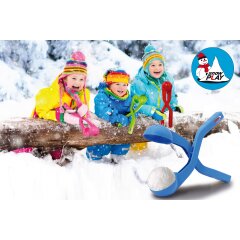 Snow Play Pinza para bolas de nieve 38cm azul 38cm azul