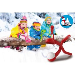 Snow Play Schneeballzange 38cm rot