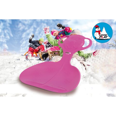 Snow Play Schneeflitzer Br pink