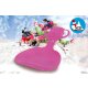 Snow Play Scivolo da neve Orso rosa fucsia