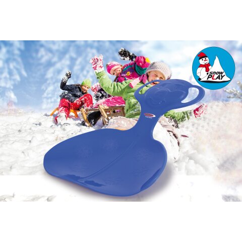 Snow Play Schneeflitzer Br blau