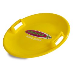 Snow Play Slittino rotondo 60cm giallo