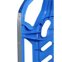 Snow Play Sled Snow-Star 90cm blue with backrest