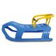 Snow Play Sled Snow-Star 90cm blue with backrest