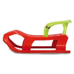Snow Play Sled Snow-Star 90cm red with backrest