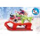 Snow Play Sled Snow-Star 90cm red with backrest