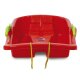 Snow Play Bob Karol 80cm red with Brake