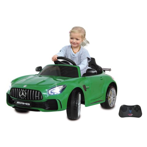 Ride-on Mercedes-Benz AMG GT R verde 2,4GHz 12V