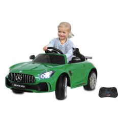 Ride-on Mercedes-AMG GT R grün 2,4GHz 12V