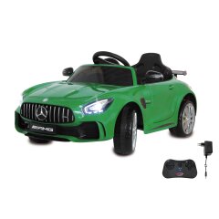 Ride-on Mercedes-AMG GT R grün 2,4GHz 12V