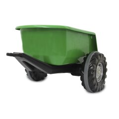 Remolque Ride-on verde para tractor Power Drag/Big Wheel