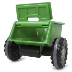 Rimorchio Ride-on verde per trattore Power Drag/Big Wheel