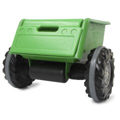 Rimorchio Ride-on verde per trattore Power Drag/Big Wheel