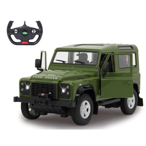 Land Rover Defender 1:14 verde 2,4GHz porta manuale