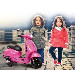 Ride-on Vespa GTS 125 pink 12V