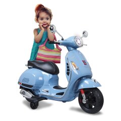 Ride-on Vespa GTS 125 azul 12V