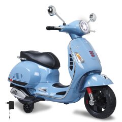 Ride-on Vespa GTS 125 azul 12V