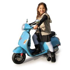 Ride-on Vespa GTS 125 azul 12V