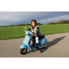 Ride-on Vespa GTS 125 azul 12V